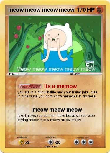 Pokemon meow meow meow meow