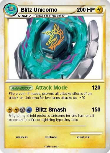 Pokemon Blitz Unicorno