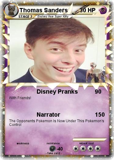 Pokemon Thomas Sanders