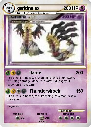 Pokemon garitina ex