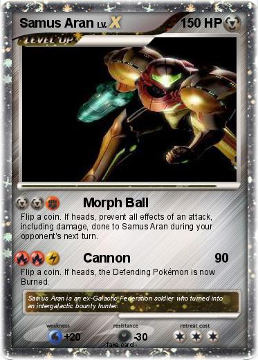 Pokemon Samus Aran