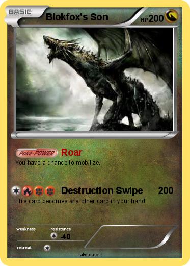 Pokemon Blokfox's Son