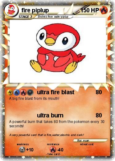 Pokemon fire piplup