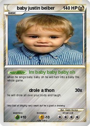 Pokemon baby justin beiber