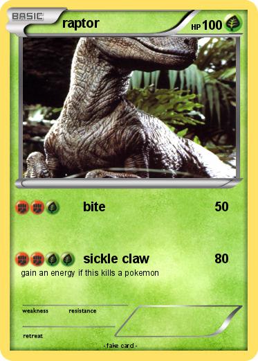 Pokemon raptor