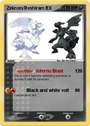 Pokemon Zekrom/Reshiram EX