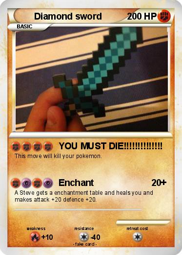 Pokemon Diamond sword