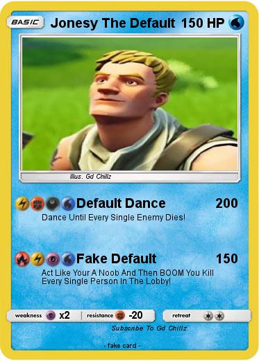 Pokemon Jonesy The Default