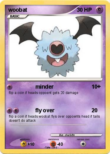 Pokemon woobat