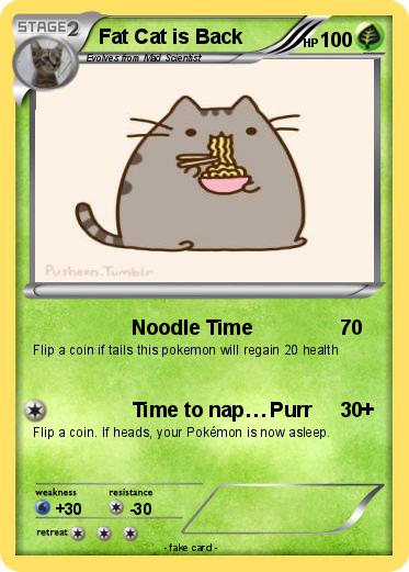Pokemon Fat Cat is Back