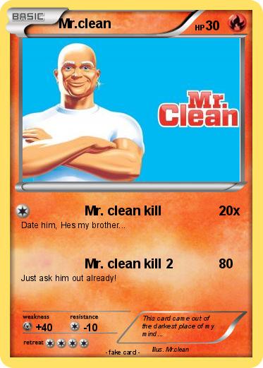 Pokemon Mr.clean