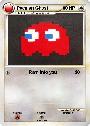 Pokemon Pacman Ghost