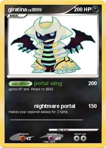 Pokemon giratina