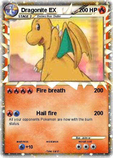 Pokemon Dragonite EX