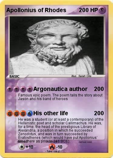 Pokemon Apollonius of Rhodes