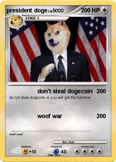 Pokemon president doge