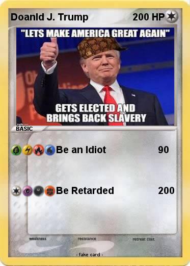 Pokemon Doanld J. Trump