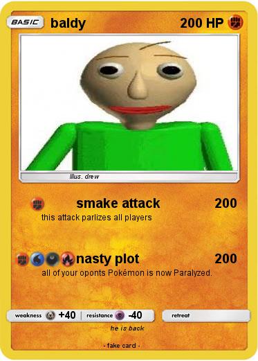 Pokemon baldy