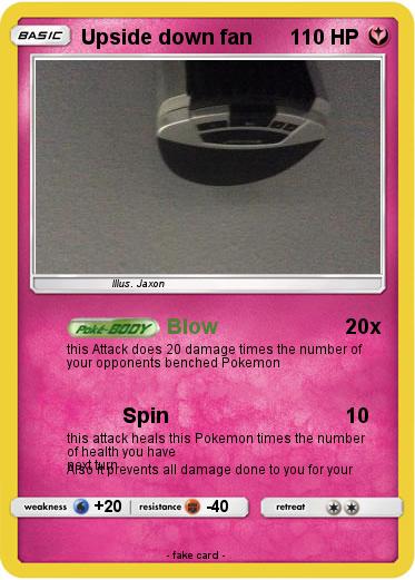 Pokemon Upside down fan