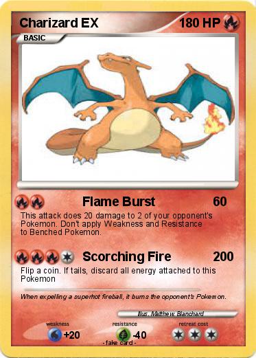 Pokemon Charizard EX