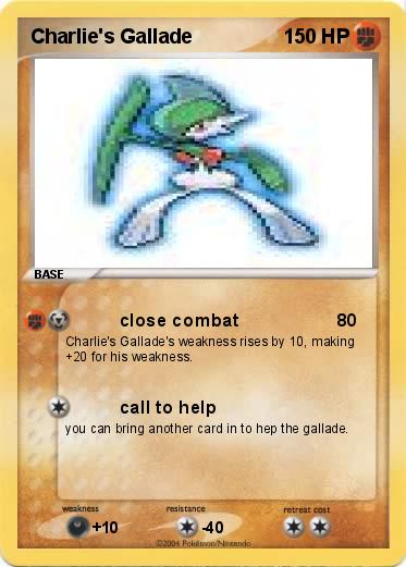 Pokemon Charlie's Gallade