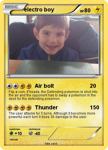 Pokemon electro boy