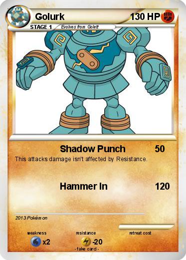 Pokemon Golurk