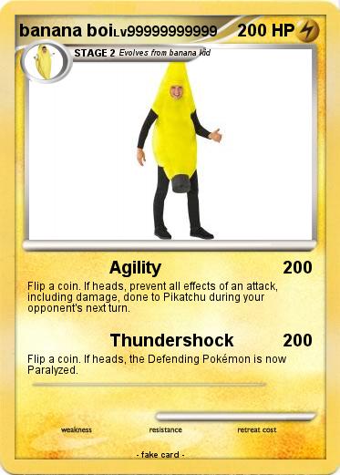 Pokemon banana boi