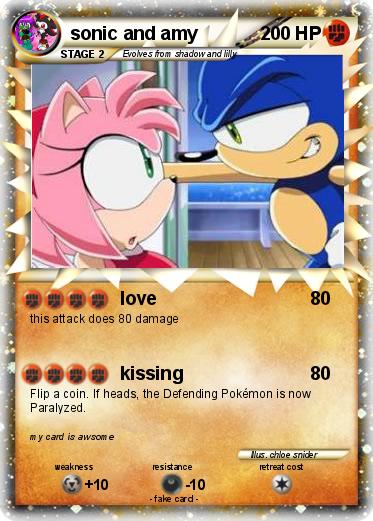 Pokemon sonic and amy
