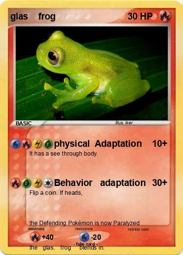 Pokemon glas    frog
