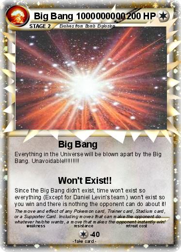 Pokemon Big Bang 1000000000