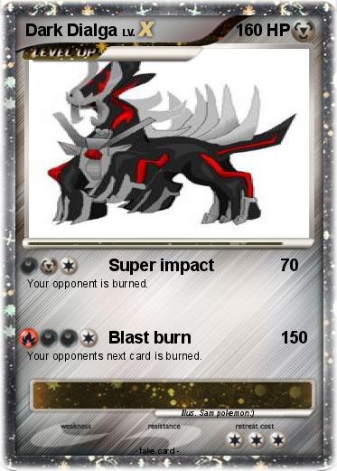 Pokemon Dark Dialga
