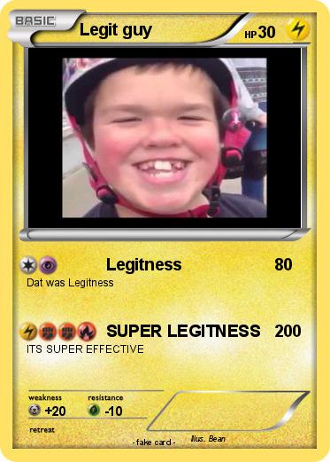 Pokemon Legit guy