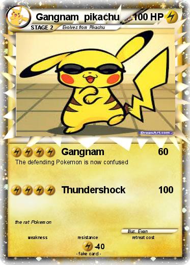 Pokemon Gangnam  pikachu