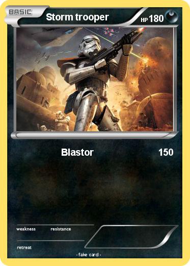 Pokemon Storm trooper