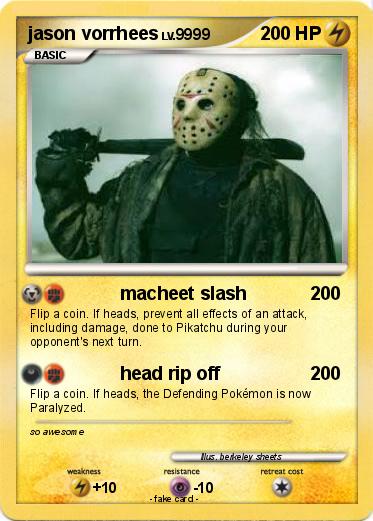 Pokemon jason vorrhees