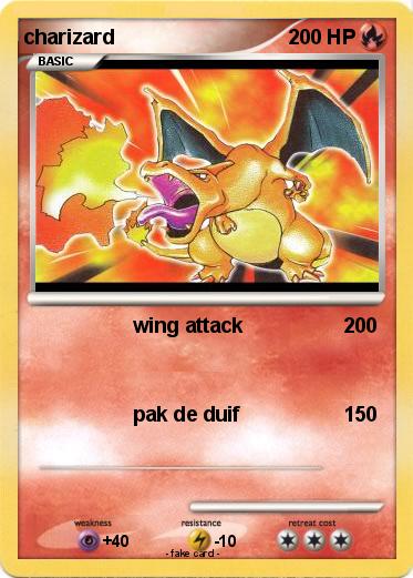 Pokemon charizard