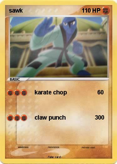 Pokemon sawk