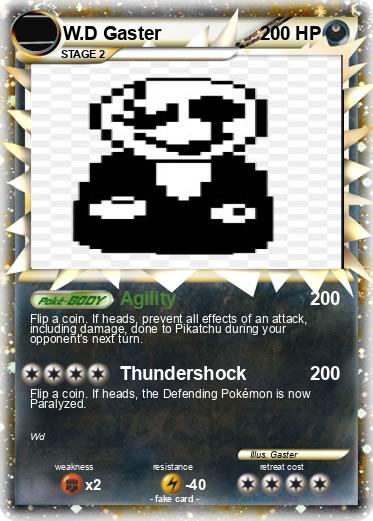 Pokemon W.D Gaster
