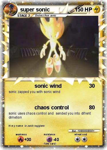 Pokemon super sonic