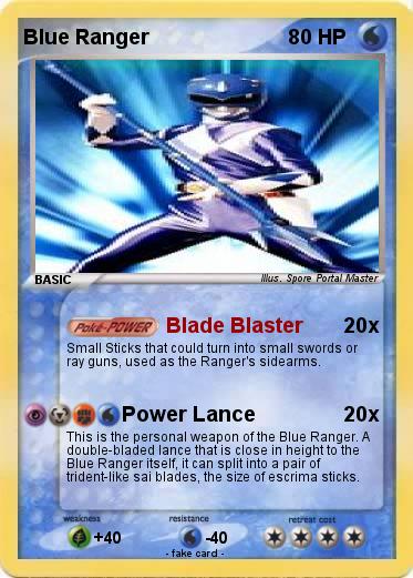 Pokemon Blue Ranger
