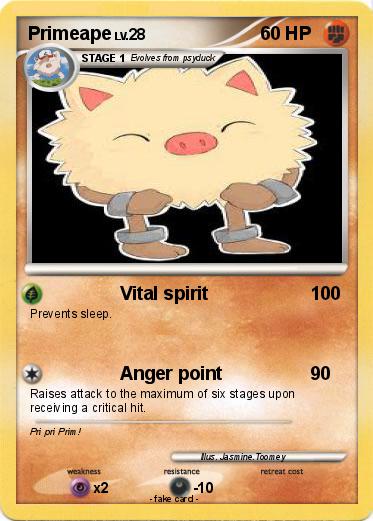 Pokemon Primeape