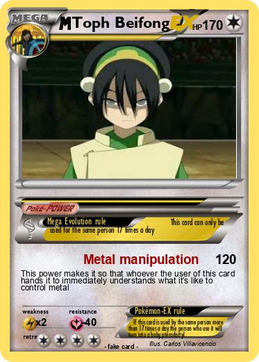 Pokemon Toph Beifong