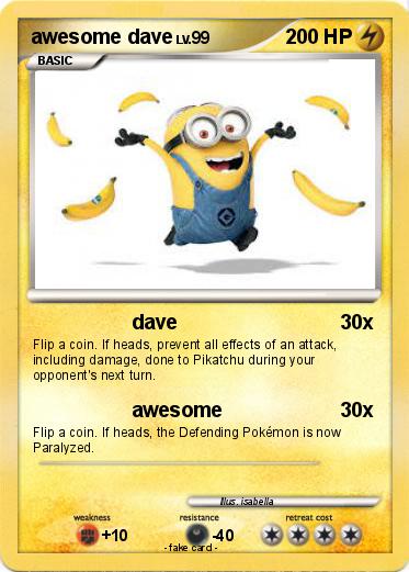 Pokemon awesome dave