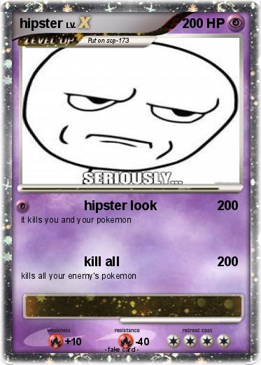 Pokemon hipster