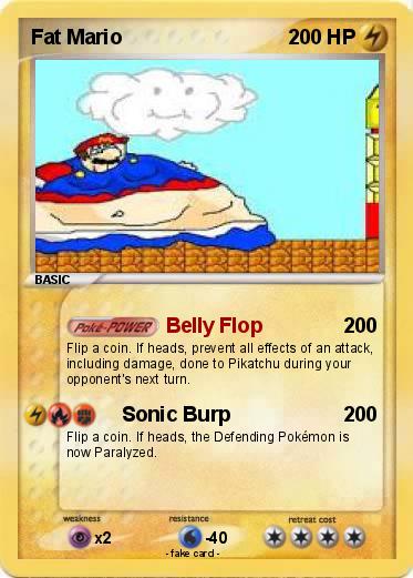 Pokemon Fat Mario