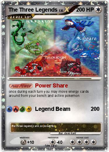 Pokemon The Three Legends
