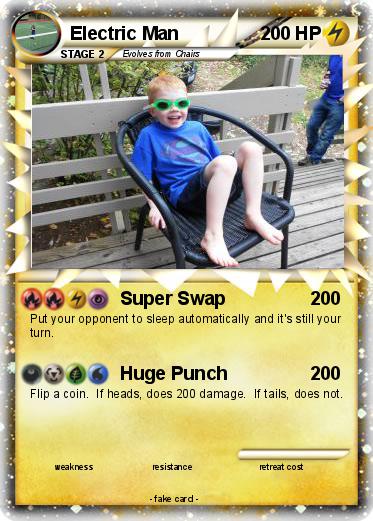 Pokemon Electric Man