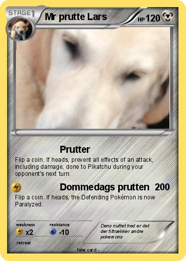 Pokemon Mr prutte Lars