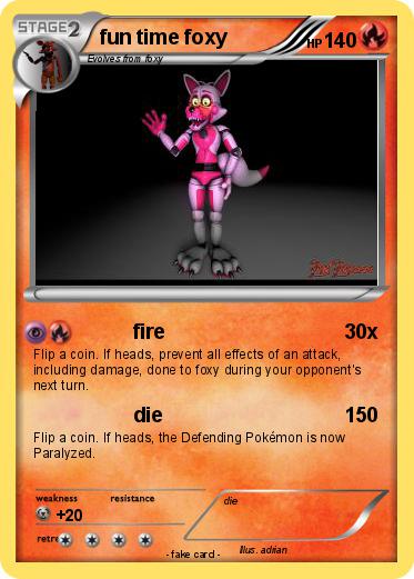 Pokemon fun time foxy